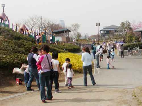 都市農業公園の子供広場
